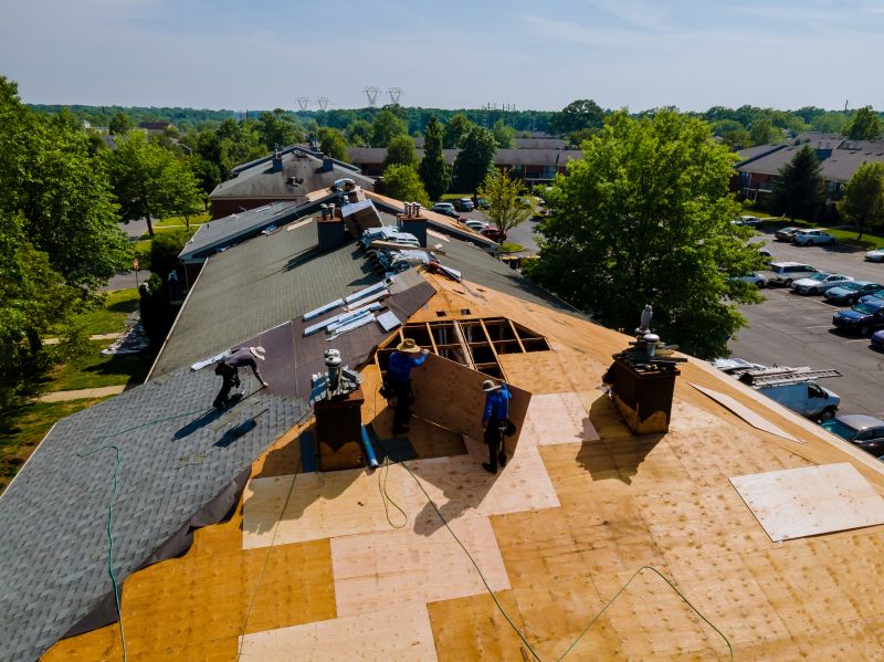 A Frame Roof Installation in Framingham, MA